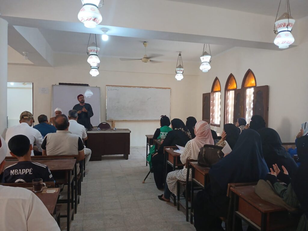 وكيل وزارة الأوقاف بمطروح خلال افتتاح دورة المواريث