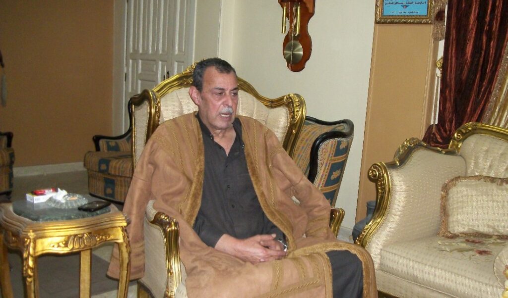 الراحل الحاج يحيى الغول حكيم سيناء وقاضي القبائل - تصوير: محمود الشوربجي