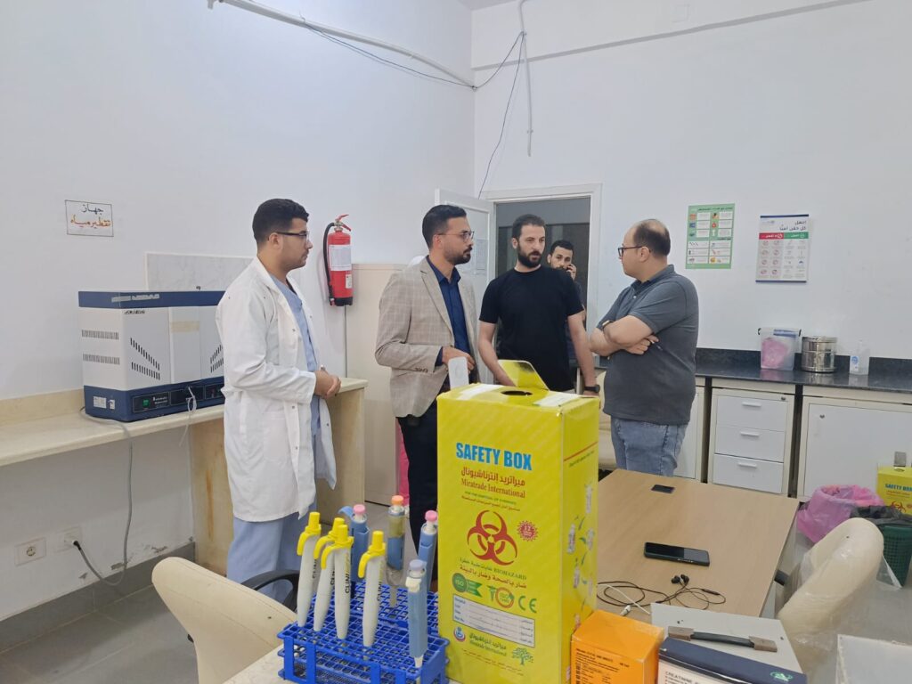 خلال متابعة رفع خدمات مستشفى رأس الحكمة بمطروح