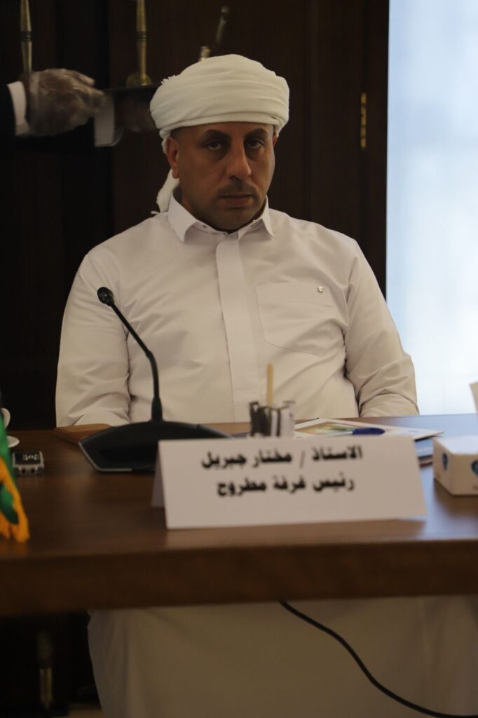 مختار جبريل رئيس الغرفة التجارية بمحافظة مطروح