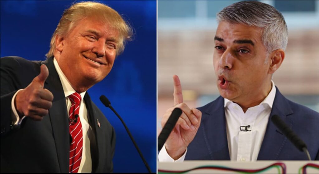 عمدة لندن يصف ترامب بالعنصري والمعادي للإسلام