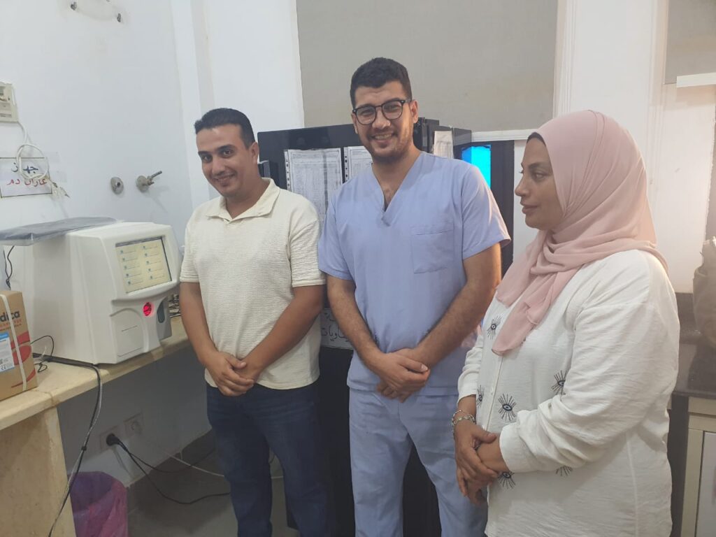 خلال متابعة دعم مراكز وأقسام الأشعة بنظام الإلكترونى الحديث للأرشفة