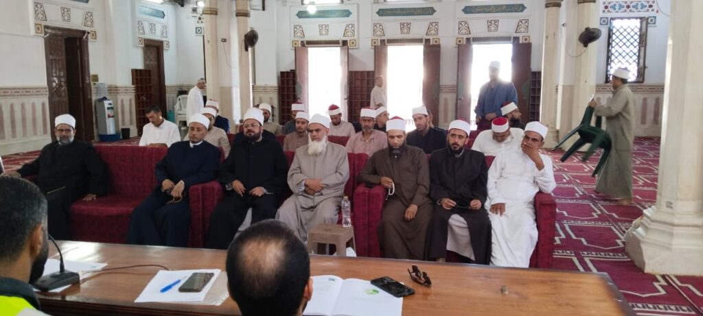 خلال فعاليات دورة تدريبية لأئمة الأوقاف بمطروح