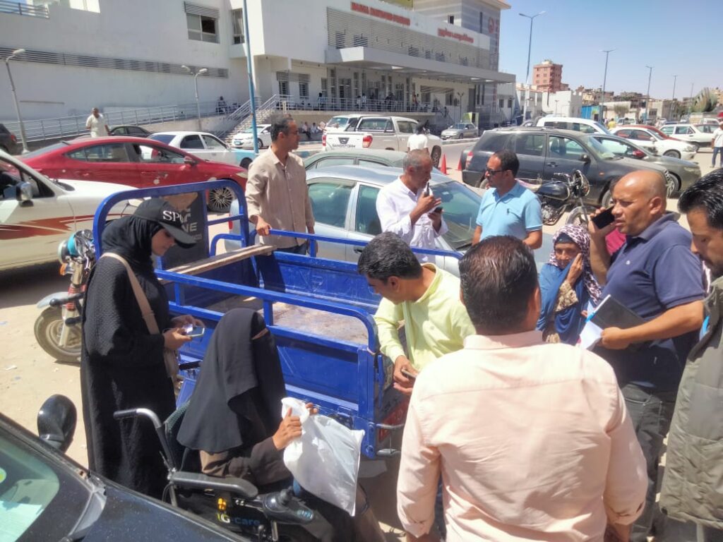 خلال حملات مجلس مدينة مرسى مطروح بالتعاون مع الجهات المختصة