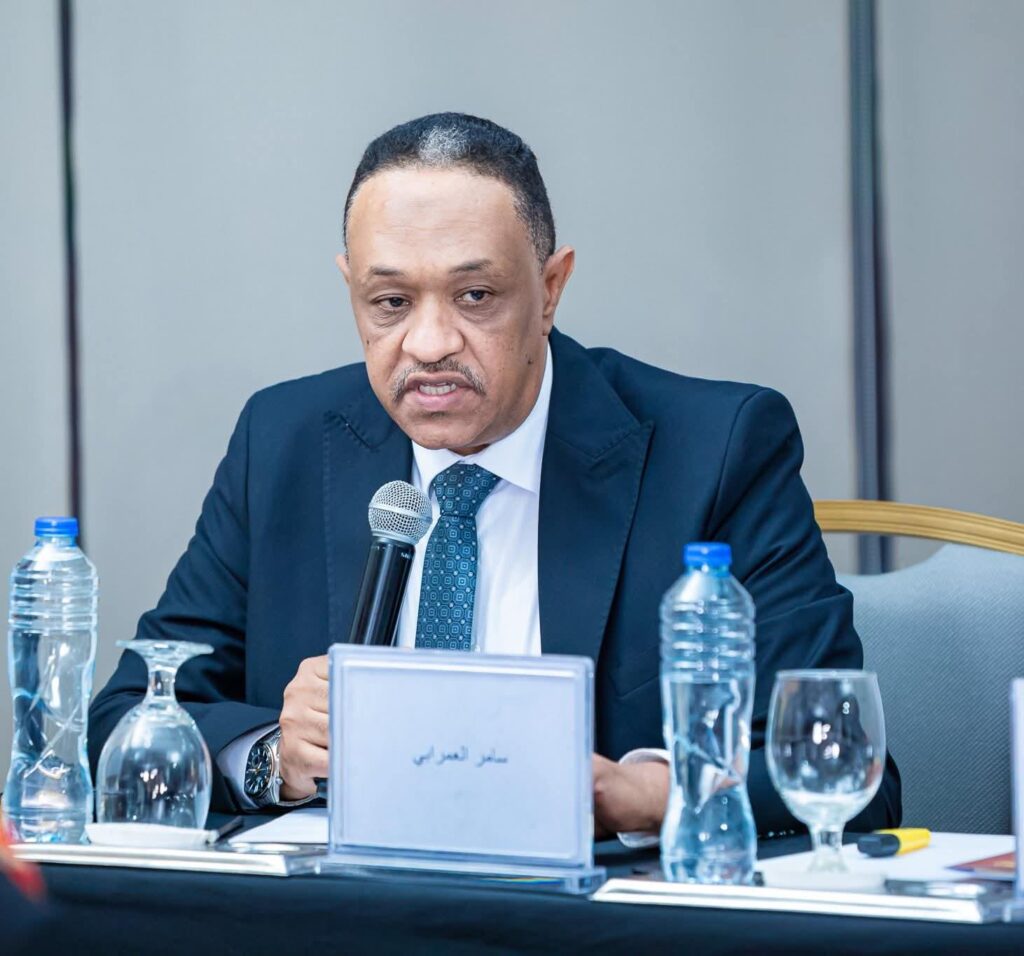 سامر العمرابى ـالناطق بإسم لجنة نادى المريخ السوداني