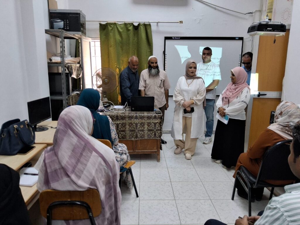 خلال فعاليات تدريب المعلمين في مطروح