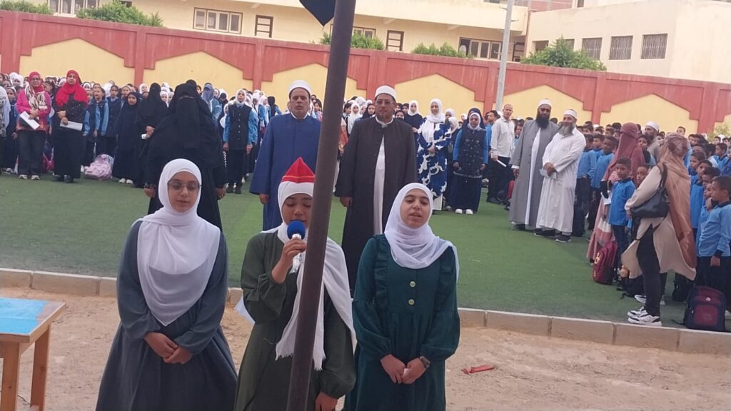 معهد الدكتور عبدالحليم محمود الازهري بمطروح خلال متابعة الدراسة