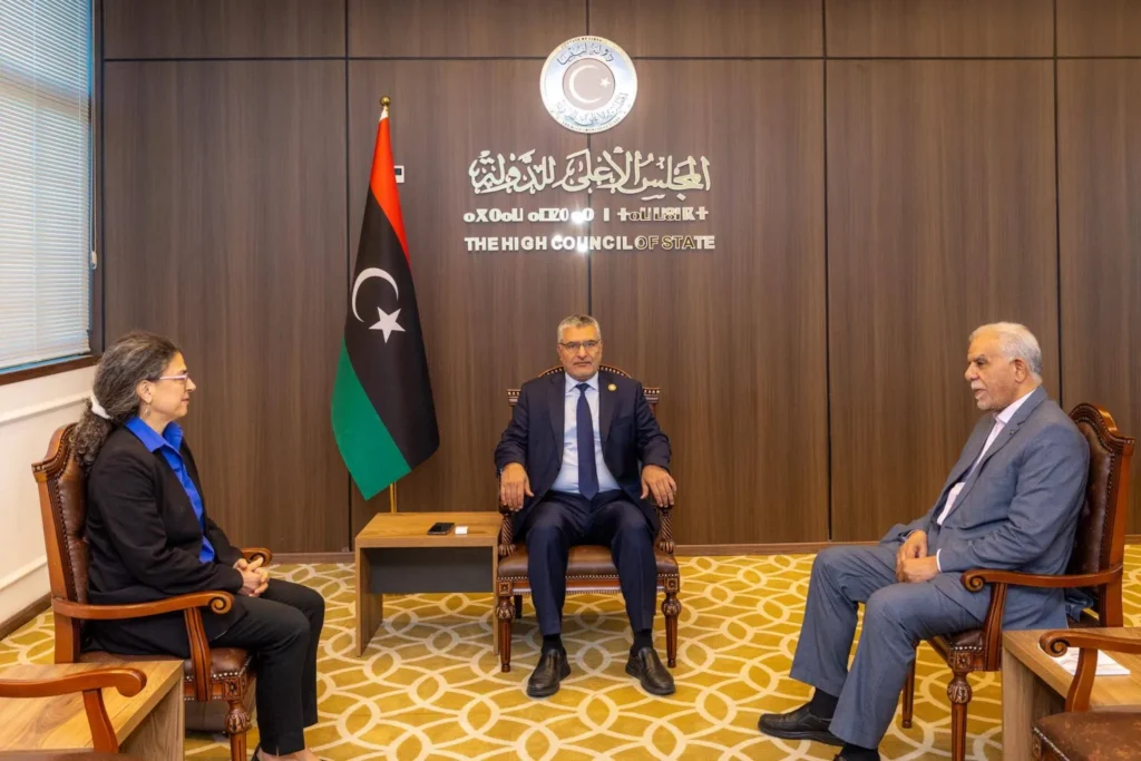 تكالة خلال لقاء مع خوري في طرابلس