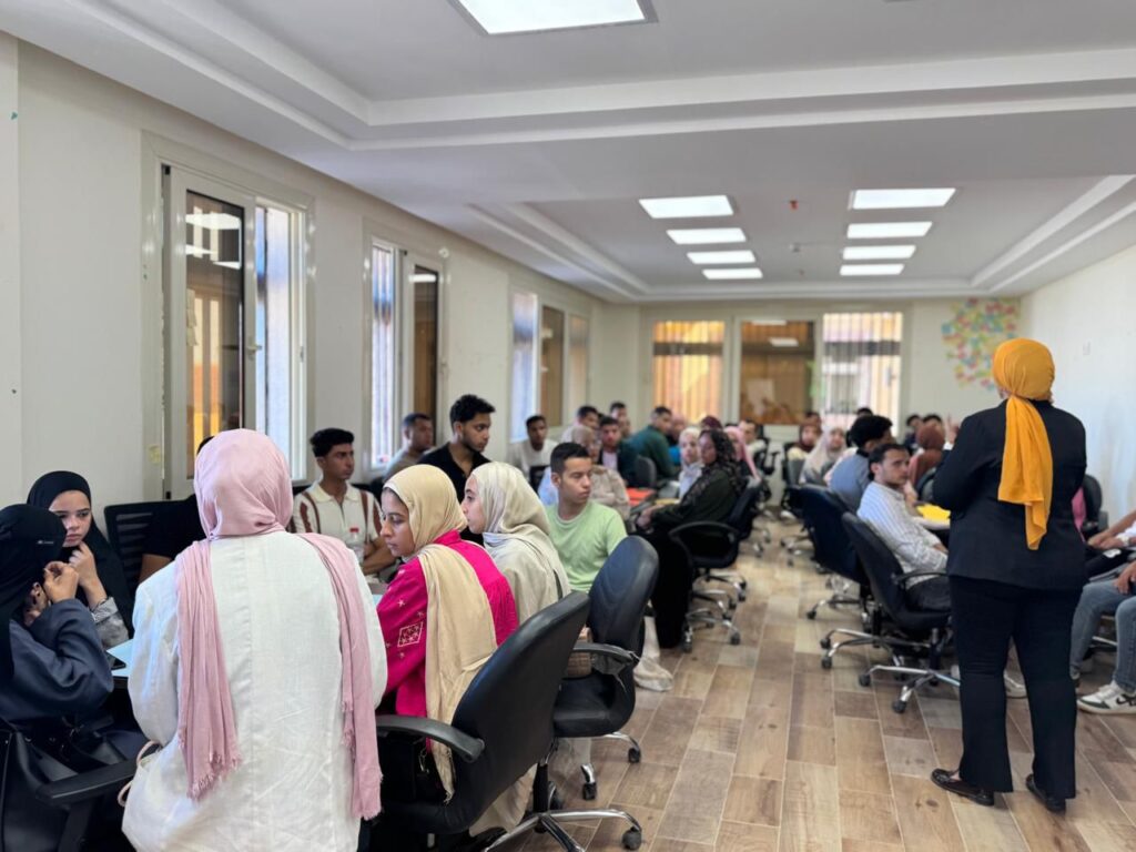 خلال فعاليات تدريب جامعة مطروح علي الذكاء الاصطناعي