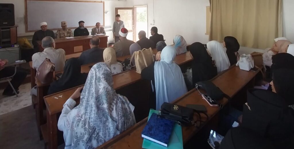 "نرتقي لنرتقي": أولى ندوات خريجي الأزهر وجامعة مطروح تثقيف الشباب