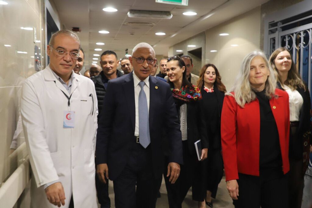 خلال زيارة مستشفى العريش العام